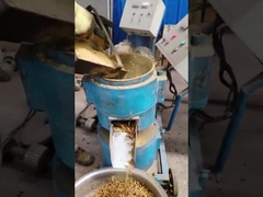 300 كجم / ساعة مطحنة الحبيبات الخشبية ذات الضغط العالي 3 بكرات آلة الحبيبات الخشبية الصغيرة