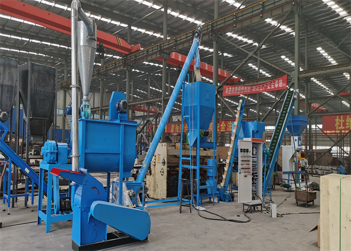 1t/h، 2t/h خط إنتاج الأعلاف الحيوانية ذات القالب المسطح لخط إنتاج كريات أعلاف الدجاج والأبقار والماعز والدواجن