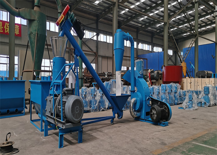 CE Wood Pellet Mill Plant Wood Shavings Wood Log Wood Pellet Mill Machine Heating