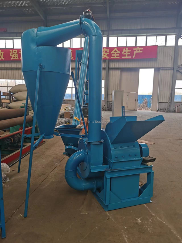Large Capacity Wood Log Coconut Shredder Chips Biomass Wood Crusher Chipper Machine 1 warranty