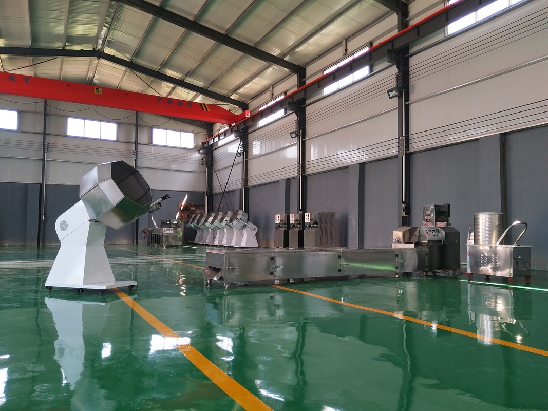 خط إنتاج أعلاف الحيوانات 5.5kw خط إنتاج أعلاف دواجن الأسماك العائمة