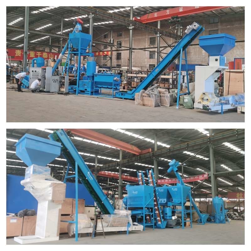 500-800kg/H 1t/H Wood Pellet Production Line CE Biomass Pellet Production Line
