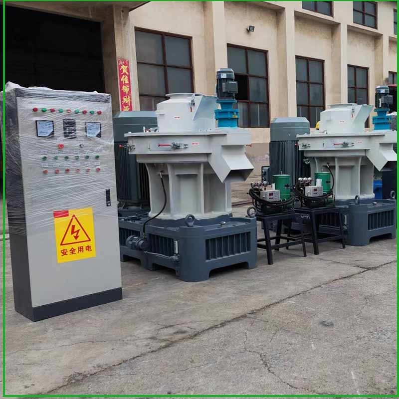 560 Model Sawdust Straw Wood Pellet Making Pellet Mill Machine With 1-2 T/H Capacity