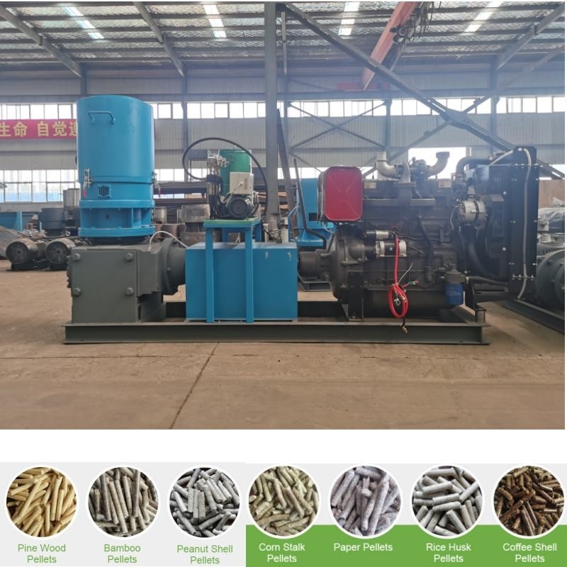 55-160kw الطاقة الخشب الحصى طاحونة للتشغيل الجهد المخصص و 380V / 50HZ / 3Phase