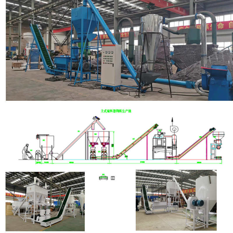 Scientific Formulated Pellet Feed Production Line for Healthy & Rapid Cattle & Sheep Growth