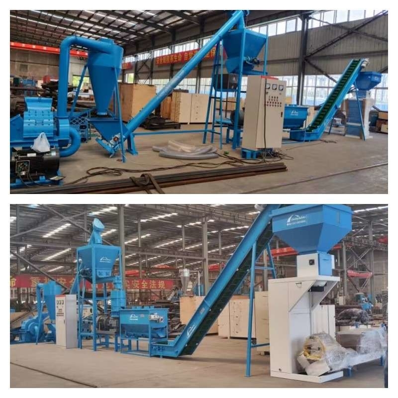 500Kg/H Flat Die Wood Pellet Machine Biomass Pellet Production Line 6mm 8Mm