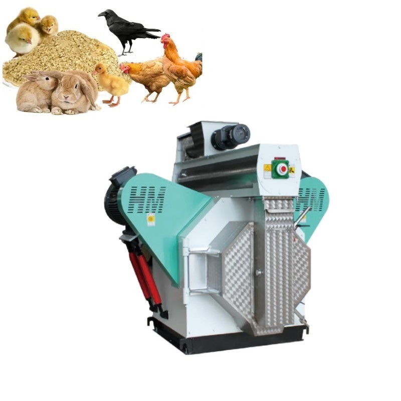 1-5Ton/H Ring Die Pellet Mill Machine Animal Feed Pellet Mill Machine Chicken Feed Maker