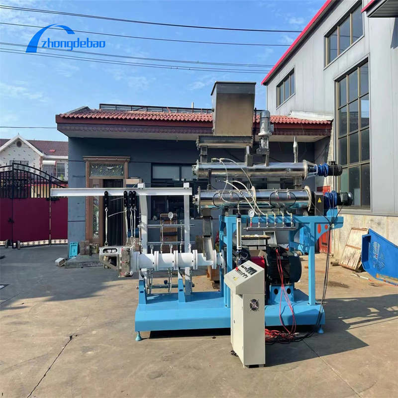 خط إنتاج أعلاف الأسماك العائمة 6-10 طن 0.75-3kw خط تجهيز أغذية الأسماك