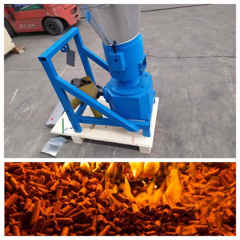 طاحونة الكريات PTO مع الصلب سبائك يموت 80-1000kg/h القدرة الجرار قوة حصان 10-80 حصان