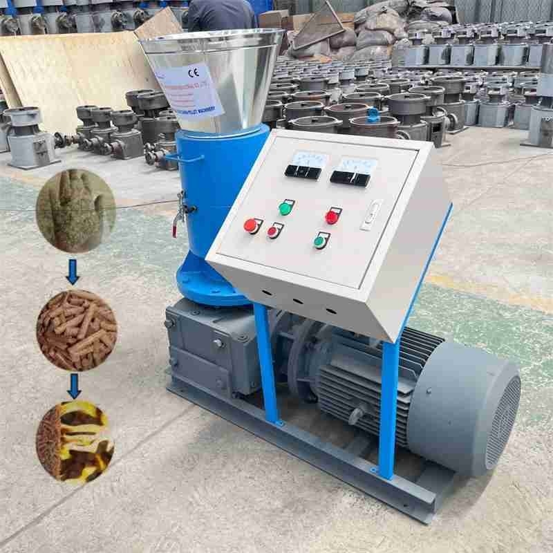 Wood Sawdust Pellet Mill Machine Roller Type Biomass Wood Pellets Machine