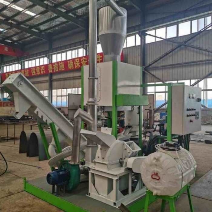 Mobile Biomass Pellet Plant Complete Set Wood Pellet Production Line 300-500kg/H