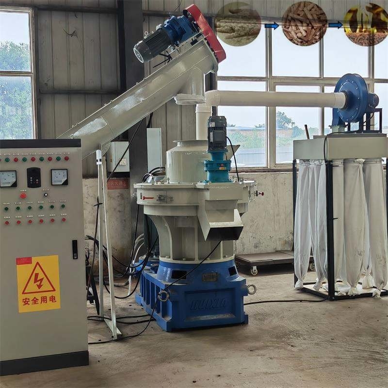 1.5T/H Biomass Pellet Production Line Rice Husk Waste Wood Pellet Machine