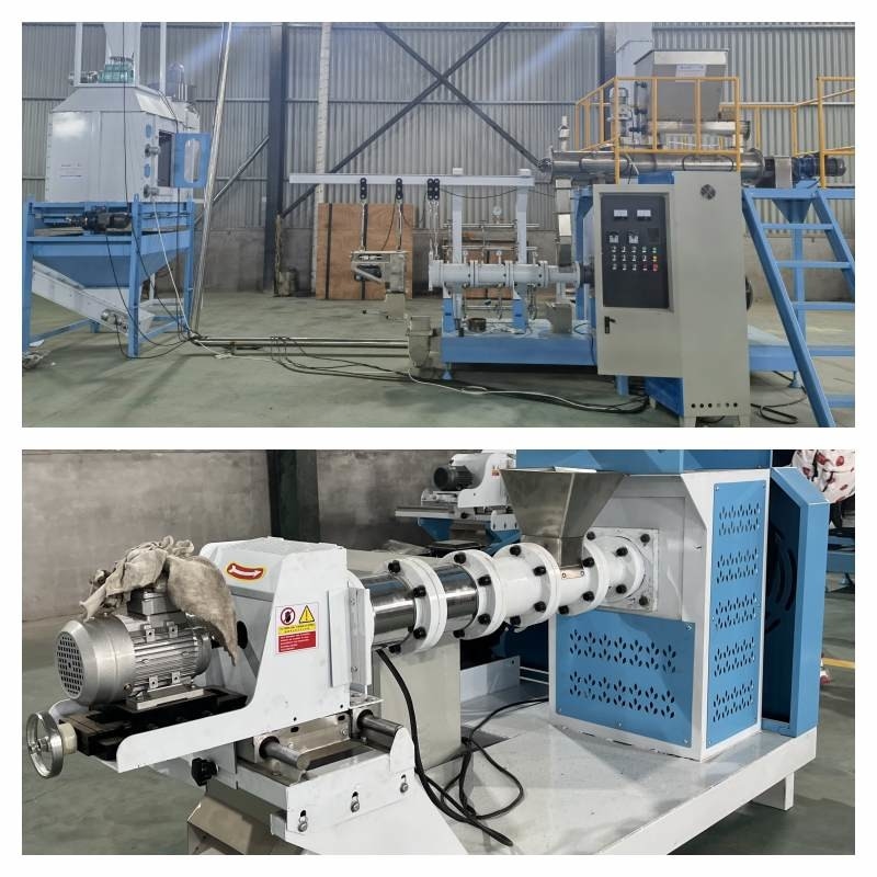 آلة صنع أعلاف الأسماك الصغيرة الآمنة من النوع الجاف بقدرة 5.5-160KW
