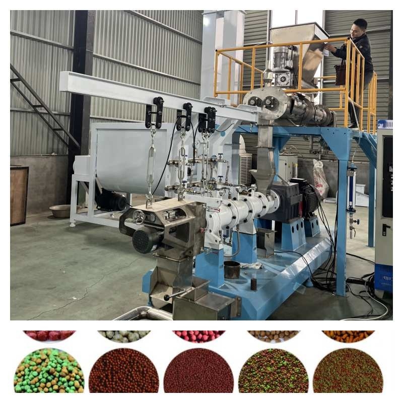 آلة صنع أعلاف الأسماك الصغيرة الآمنة من النوع الجاف بقدرة 5.5-160KW