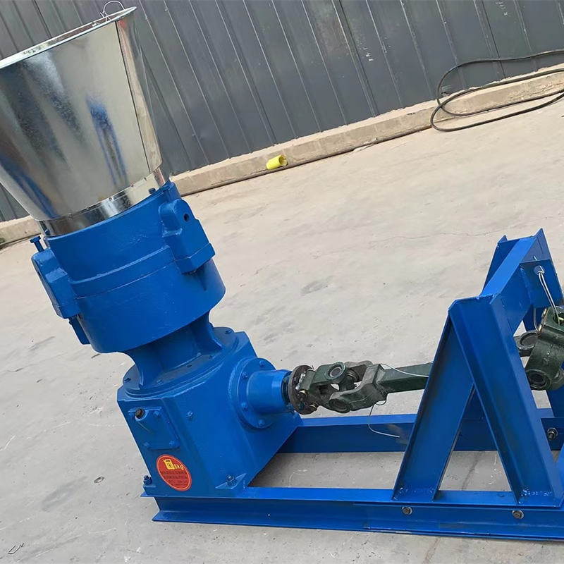 2/3 الأسطوانة PTO الخشب بيليه مطحنة محرك الديزل 80dB الضوضاء PTO آلة بيليه