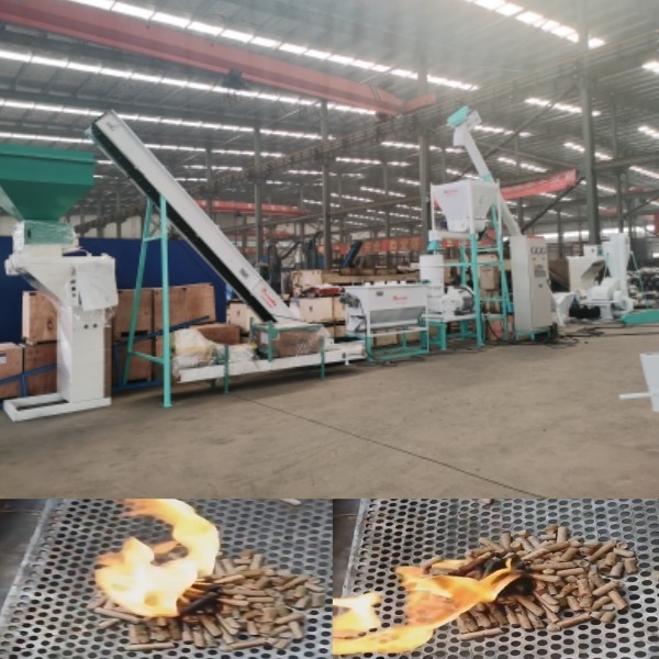 Biofuel Biomass Wood Pellet Making Machine 10mm Wood Chip Pellet Mill For Furniture