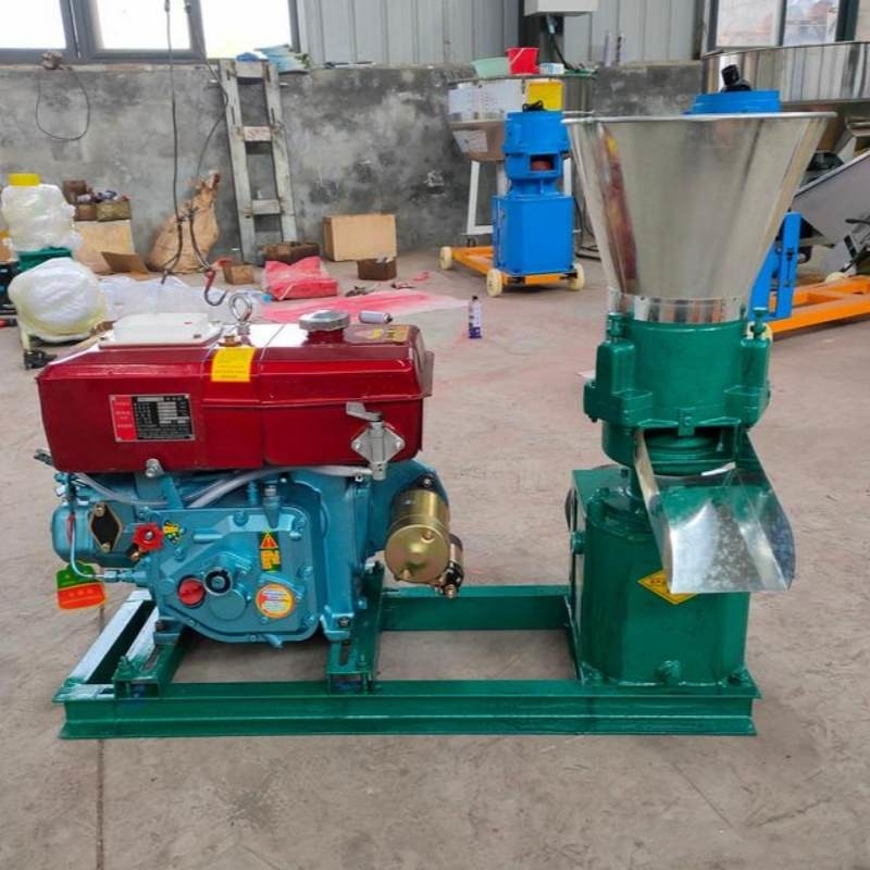 طاحونة الكريات الغذائية 22HP تخصيص اللون للغذاء الدجاجي