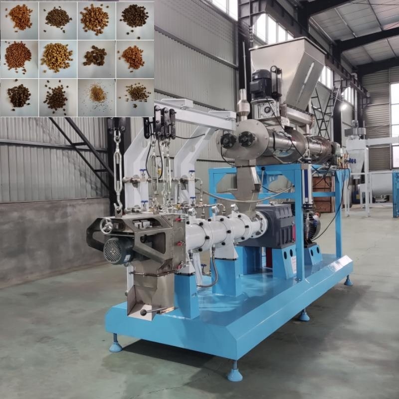 نوع الرطب مزدوج المسمار إمداد extruder آلة لأداء عال