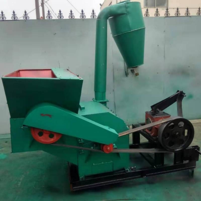 0.9-2t/H المخرج طاحونة كسارة آلة 22kw طراز مخصص لون حطام الخشب