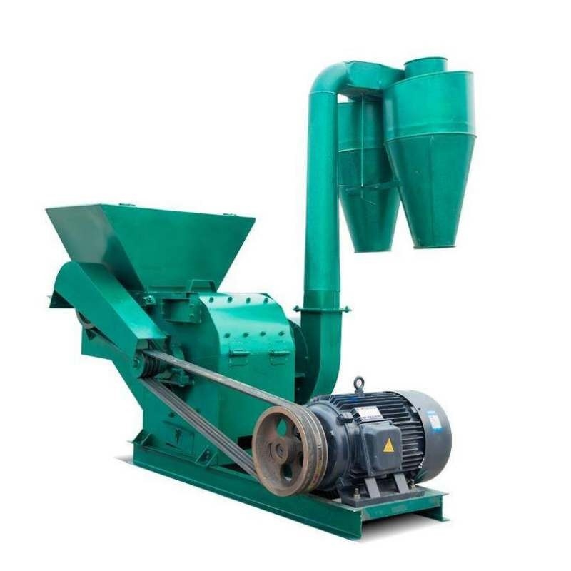0.9-2t/H المخرج طاحونة كسارة آلة 22kw طراز مخصص لون حطام الخشب