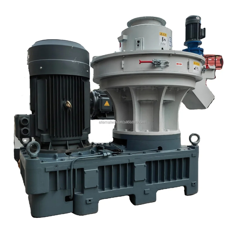 كفاءة 1.3t / m3 2 مطحنة الكريات الخشبية 6-12mm قطر 10-20% محتوى الرطوبة