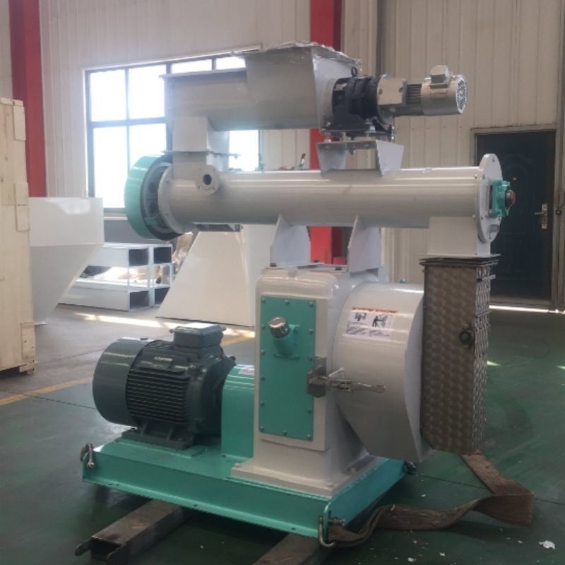 1-1.5 T/H صانع الكريات الغذائية حلقة غرانوليتر الأفقي في مصانع الغذاء المزارع وصناعات التربية