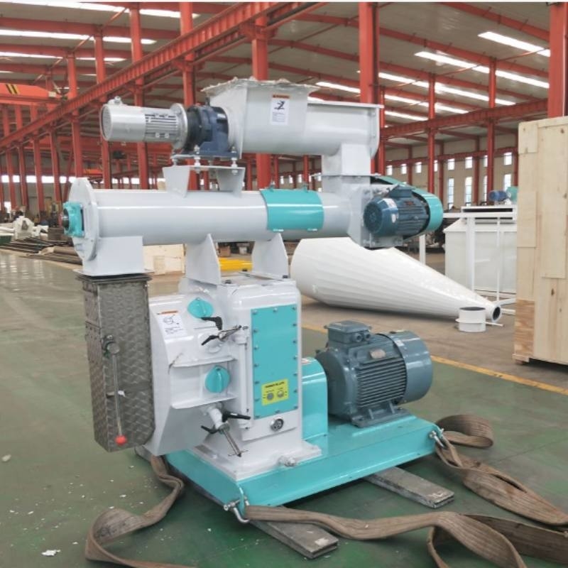 1-1.5 T/H صانع الكريات الغذائية حلقة غرانوليتر الأفقي في مصانع الغذاء المزارع وصناعات التربية