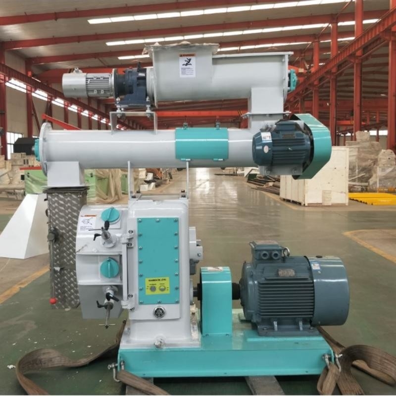 1-1.5 T/H صانع الكريات الغذائية حلقة غرانوليتر الأفقي في مصانع الغذاء المزارع وصناعات التربية