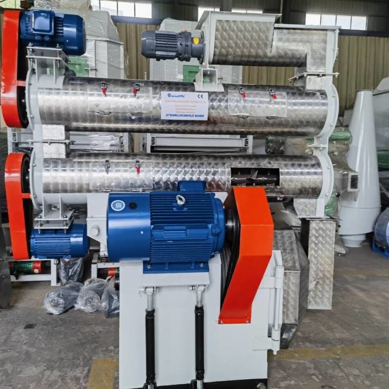 HKJ-250 مع مكيف واحد طاحونة طعام الدواجن طاحونة طاحونة طاحونة حلقات طاحونة طحونة