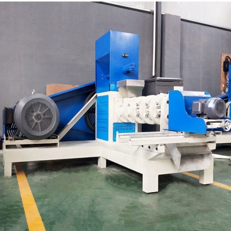 سعة 50-2000kg/h نوع المسمار محرك طحن صناعي لمعالجة الأعلاف