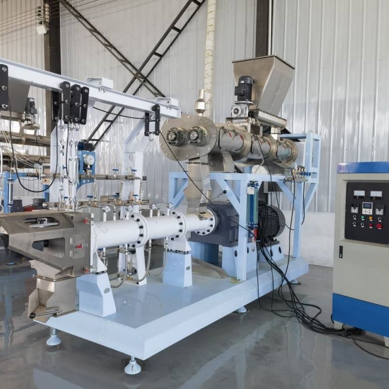 1t/H القدرة CE SGS السمك العائم تيلابيا الغذاء حبة طحن آلة مع مكيف البخار