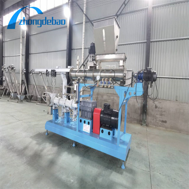 الطاقة الرئيسية 37-160kw آلة تغذية الأسماك العائمة الصناعية الصف آلة تغذية تخريزية عائمة لمرافق تربية الأسماك