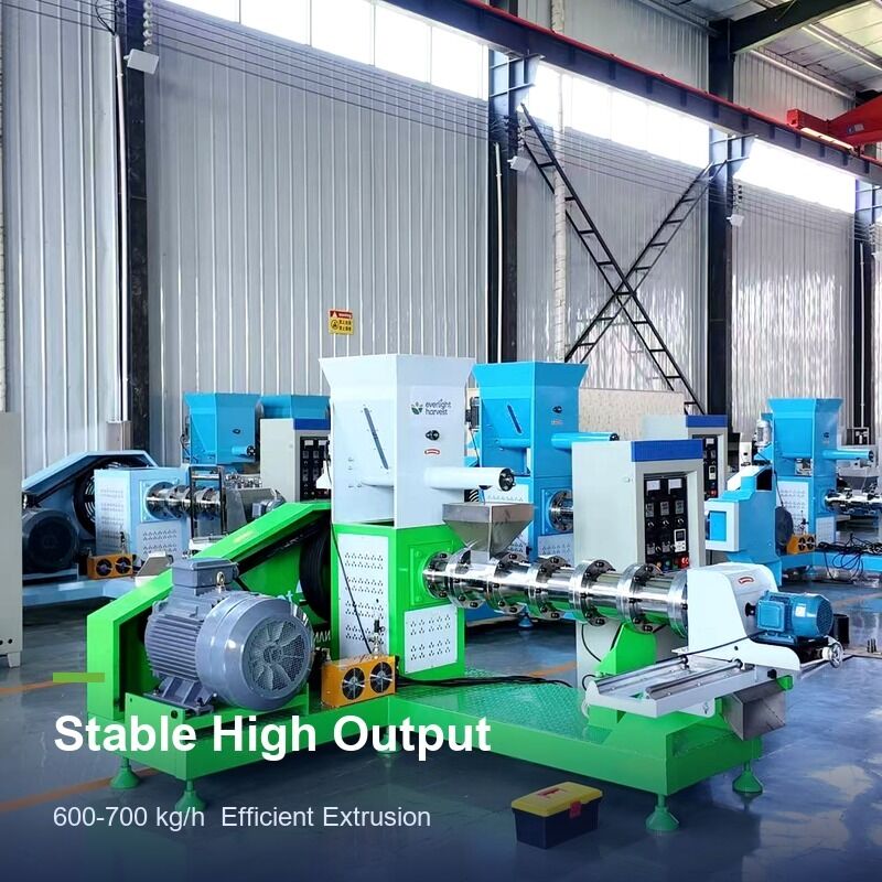 Shrimp Feed Pellet Extruder Machine For Aquaculture Floating Feed Production With Easy Operation Design