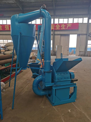 Large Capacity Wood Log Coconut Shredder Chips Biomass Wood Crusher Chipper Machine 1 warranty