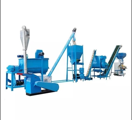 Grass cattle sheep animal feed livestock feed pellet complete line