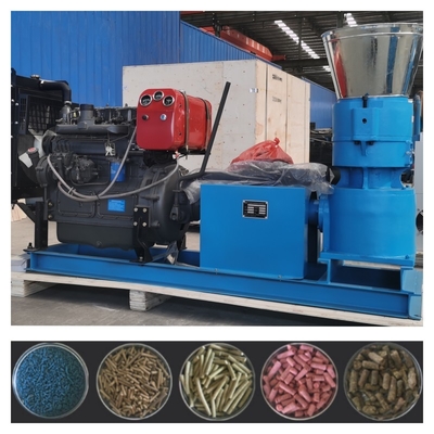 3kw-30kw آلة صنع كريات الدواجن 2.5-12mm آلة صنع أعلاف الماشية