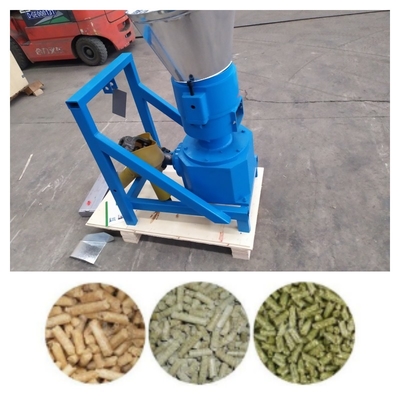 آلة بيليه الكتلة الحيوية 55hp 350-450KG / H PTO آلة حبيبات الخشب عمر طويل