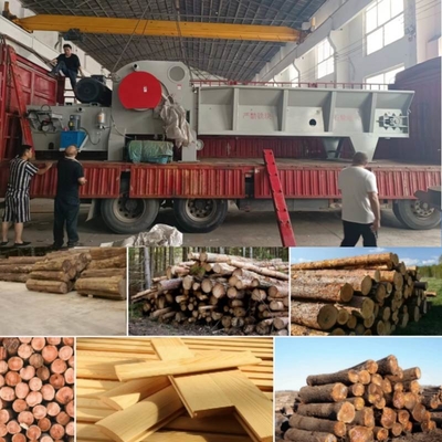 3-30kw آلة تقطيع الخشب المخصصة مطحنة فرع الشجرة التجارية