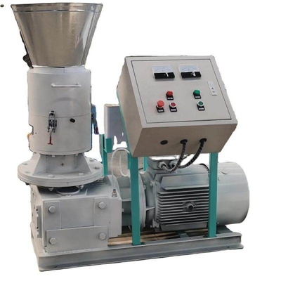 محرك الديزل طاحونة الكريات الخشبية المسطحة 600-900kg/H