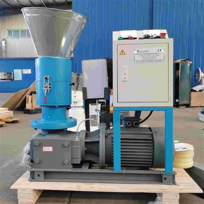 100-500kg/H مطحنة الكريات الخشبية آلة الكريات الخشبية كفاءة الطاقة ضوضاء منخفضة