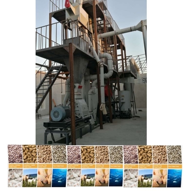 خط إنتاج الكريات الغذائية الحجم 1-12mm